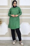Benetton Aller Ve Taş Detaylı Tunik