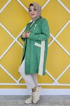 Benetton Broş Detaylı Kimono İkili Takım
