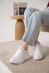 Beyaz D383 Ortopedik Sneaker Spor Ayakkabı