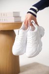 Beyaz Garantili Ortopedik Sneaker Spor Ayakkabı