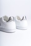 Beyaz Gümüş Garantili Ortopedik Sneaker Spor Ayakkabı