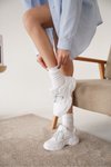 Beyaz Ortopedik Sneaker Spor Ayakkabı