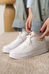 Beyaz Ortopedik Sneaker Spor Ayakkabı