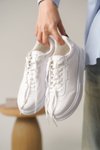 Beyaz Ortopedik Sneaker Spor Ayakkabı