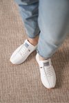 Beyaz Ortopedik Sneaker Spor Ayakkabı