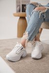Beyaz Ortopedik Sneaker Spor Ayakkabı