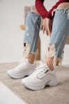 Beyaz Ortopedik Sneaker Spor Ayakkabı