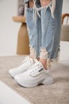 Beyaz Ortopedik Sneaker Spor Ayakkabı