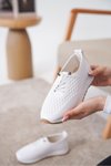 Beyaz Ortopedik Sneaker Spor Ayakkabı
