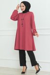 Gül Kurusu Oversize Tunik