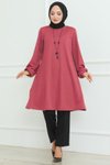 Gül Kurusu Oversize Tunik