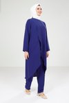 Lacivert Tunik Pantolon İkili Takım