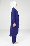 Lacivert Tunik Pantolon İkili Takım