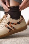 Leopar Garantili Carina Ortopedik Sneaker Spor Ayakkabı