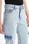 Mavi Kargo Cep Kar Yıkama Jeans Pantolon
