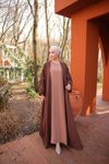 Acı Kahve Ankanoor Biyeli Abaya Takım