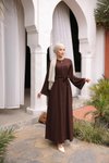 Acı Kahve Ankanoor Premium Taşlı Mevlana Ferace