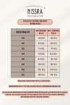 Beyaz Ankanoor Tam Boy Düğmeli Ferace