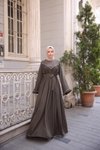 Haki Ankanoor V Robalı Biyeli Belmando Elbise