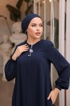 Lacivert Ankanoor Mevlana Ferace