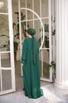 Zümrüt Ankanoor Fırfırlı Robalı Elbise