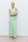 Pastel Yeşil Uzun Etek