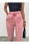 Pudra Kemerli Bilek Pantolon