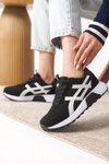 Siyah Beyaz Garantili Ortopedik Sneaker Spor Ayakkabı