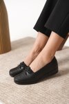 Siyah D08 Ortopedik Comfort Ayakkabı