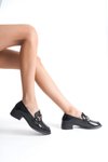 Siyah Garantili D344 Ortopedik Loafer Ayakkabı