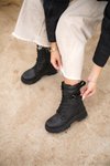 Siyah Garantili D529 Soğuk Geçirmez Ortopedik Kışlık Bot