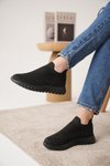 Siyah Marvin Ortopedik Sneaker Spor Ayakkabı