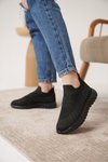 Siyah Marvin Ortopedik Sneaker Spor Ayakkabı