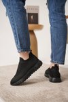 Siyah Marvin Ortopedik Sneaker Spor Ayakkabı