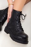 Siyah Ortopedik Bot Bootie