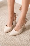 Ten Pamela Arkası Fiyonk Detaylı Stiletto