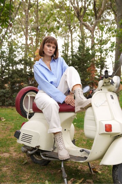 Bej Garantili Katiya Soğuk Geçirmez Ortopedik Kışlık Bot