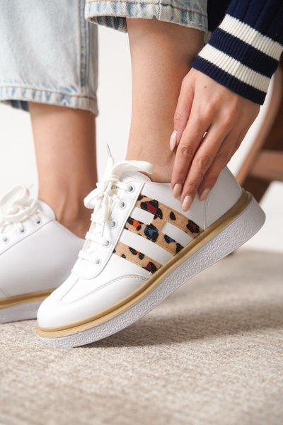 White Guaranteed Orthopedic Sneaker Sports Shoes