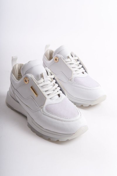 Beyaz Ortopedik Garantili Sneaker Spor Ayakkabı