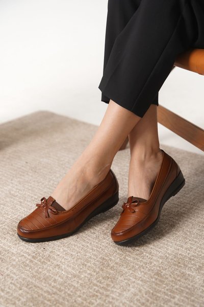 Taba D08 Ortopedik Comfort Ayakkabı