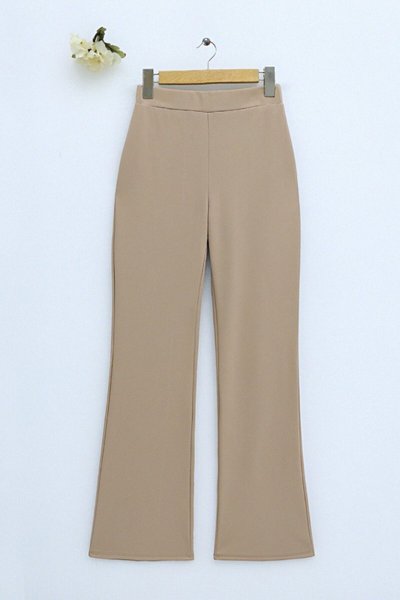 Vizon İthal Kumaş İspanyol Paça Pantolon