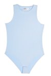 Bebe Mavi Çıtçıtlı Örme Body
