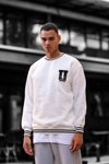 Beyaz Unisex Oversize Sweatshirt