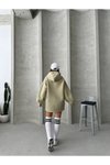 Çağla Oversize Uzun Kapüşonlu Sweatshirt