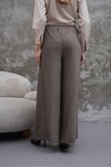 Gri Modal Kumaş Etek Pantolon
