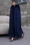 Mavi Modal Kumaş Etek Pantolon