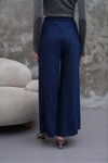 Mavi Modal Kumaş Etek Pantolon