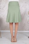 Mint Midi Mevsimlik Parçalıkloş Etek