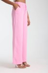 Pembe Müslin Oversize Palazzo Pantolon