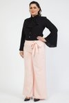 Pudra Kemerli Büyük Beden Pantolon